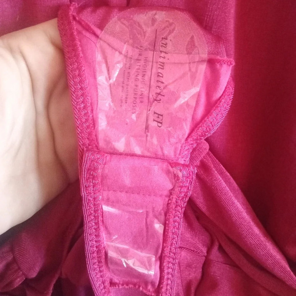 Free People Women's Kaya Keyhole Long Sleeve Bodysuit Rose Hypnotic Sz Small NWT - Picture 9 of 12